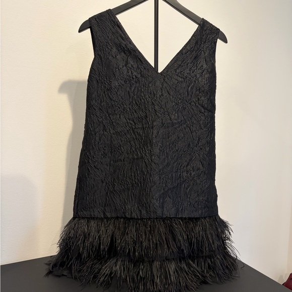 BCBGMaxAzria Black Textured Mini Dress - Picture 3 of 7